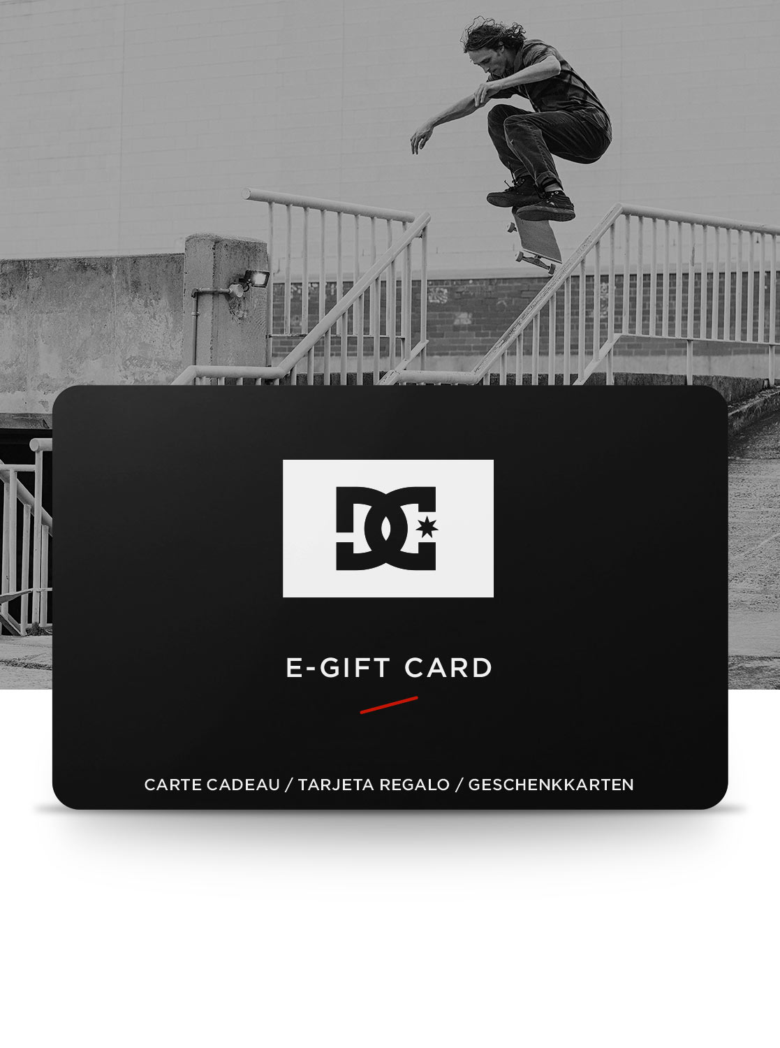 dc shoes e-gift card (valid online & in-store)   the perfect